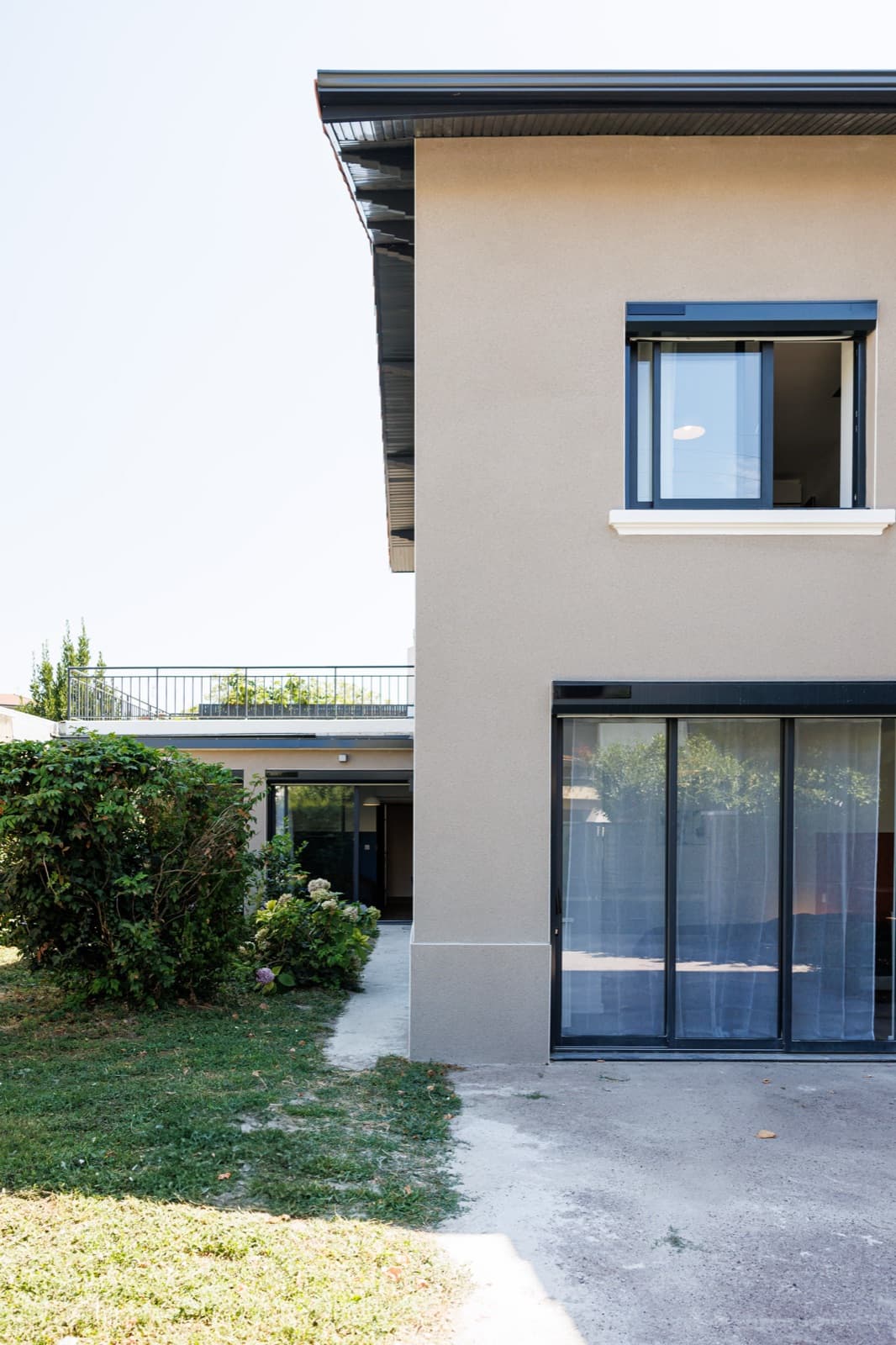 Extérieur avec jardin du coliving